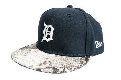 New Era Detroit Tigers Basic Logo Python Hat - Just Don Style Hat