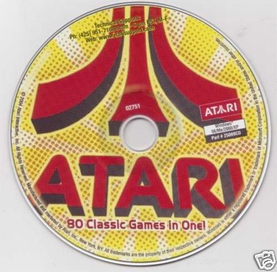 Atari 80 Classics Arcade Games - Windos 98/Me/XP