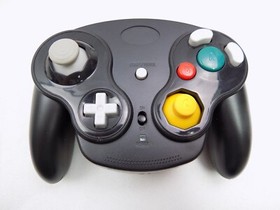 Brand New Wireless Black Game Cube Controller & Adapter for Nintendo GameCube...