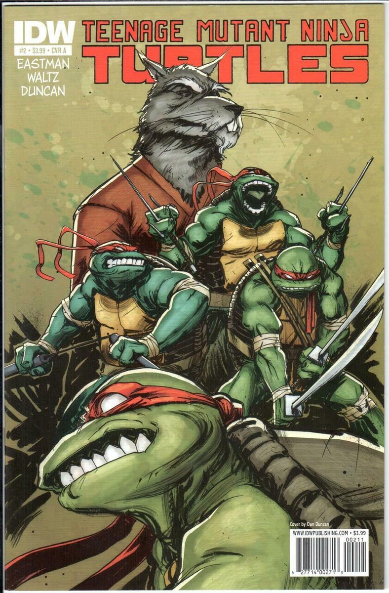 Teenage Mutant Ninja Turtles TMNT (2011 Series) #2A NM- 9.2 | eBay