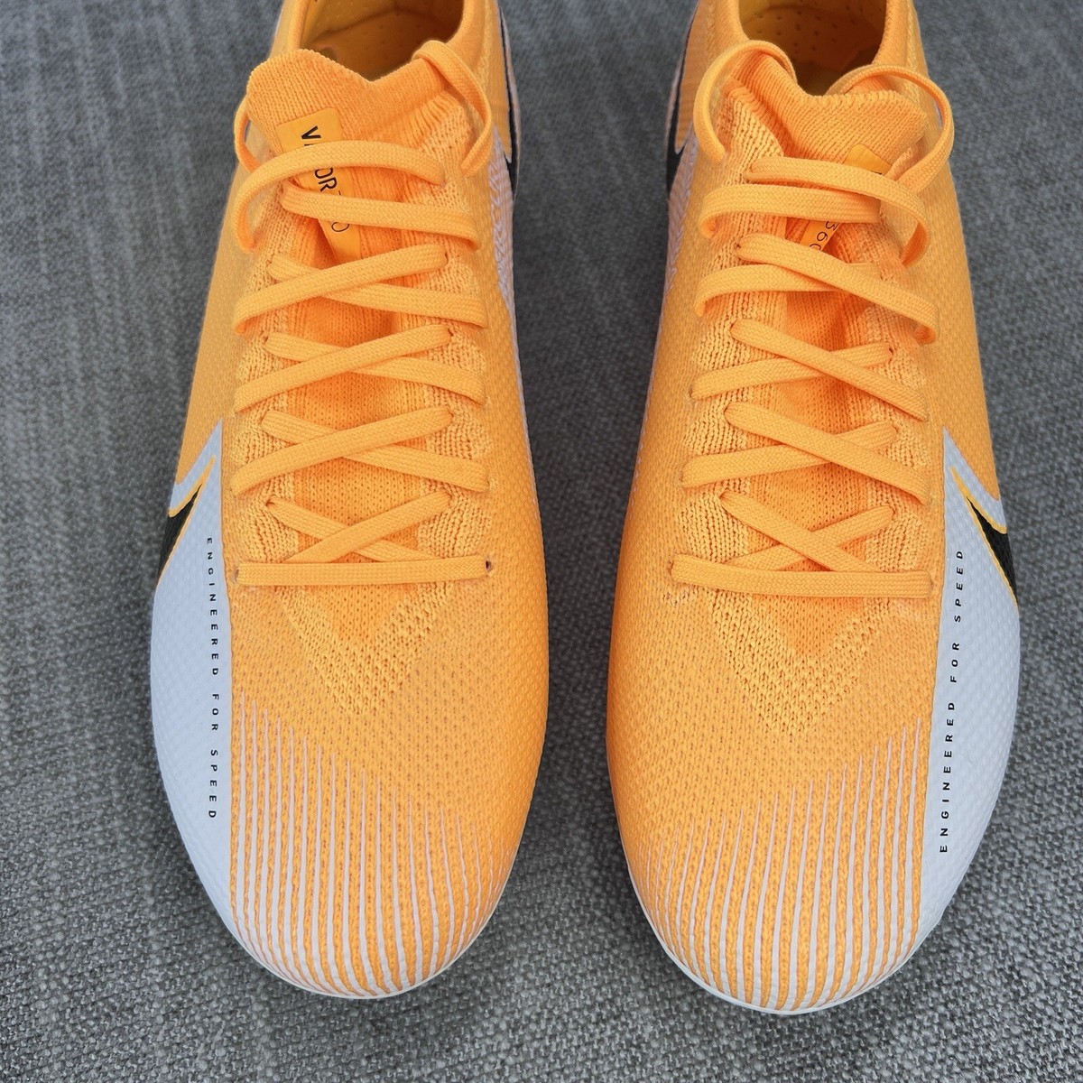 Nike Mercurial Vapor 13 Yellow Pro FG Soccer Cleats Men's