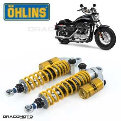 HARLEY-DAVIDSON Sportster 2004-2020 ammortisseur arrière OHLINS HD 144 S36PR1C1L - Photo 1/4