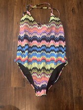 Beautiful PilyQ One Piece Swimsuit Sz L NWT