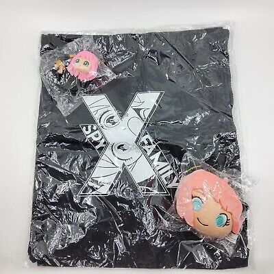 SPY x FAMILY Otaku Box Anime Bundle Yor Forger Figure, Bag, T-shirt etc 6  Piece