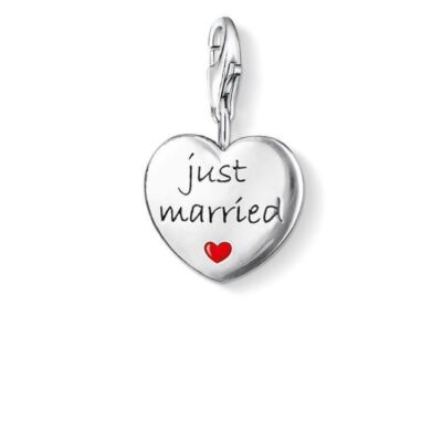 Thomas Sabo Charm Club Anhänger Just married Sterlingsilber 0674-007-10 UVP 59,-