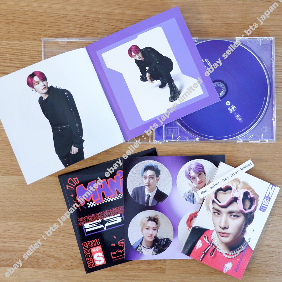 BTS　メモ帳　バラ　オール③ Stray kids Lee Know ODDINARY Jewel Case ver. Official