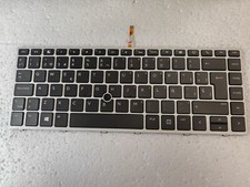 For HP EliteBook 840 G5 846 G5 840 G6 Keyboard Backlit pointer Silver spanish