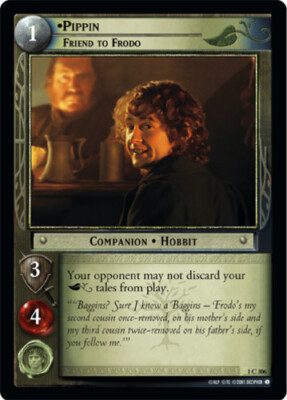 LOTR: Pippin, Friend to Frodo [Ungraded] LOTR: Fellowship of the Ring Lord of th