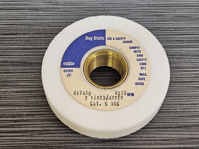 Bay State Abrasives Grinding Wheel S-166 2-7/8