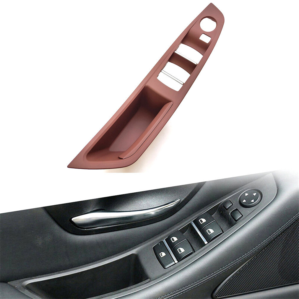 For BMW 5 Series Front Interior Left Door Handle Window-Switch Panel Cover Trim