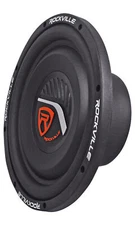 Rockville W10T4-S2 10 inches Shallow Mount 1200 Watt Car Subwoofer, CEA , 2-Ohm