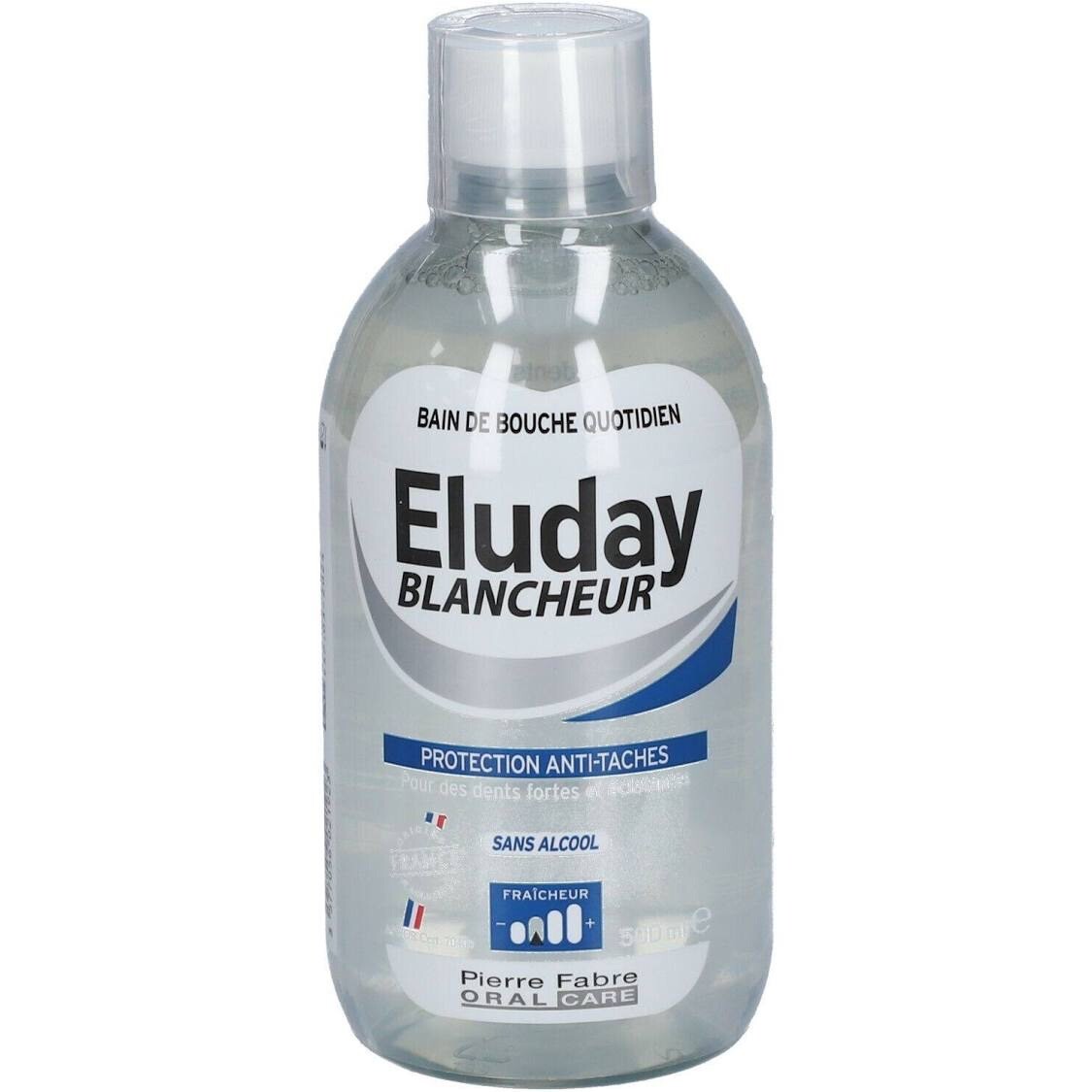Bain de Bouche ELUDAY Blancheur Dentaire Soin Anti-Tâches Émail Lot Économique