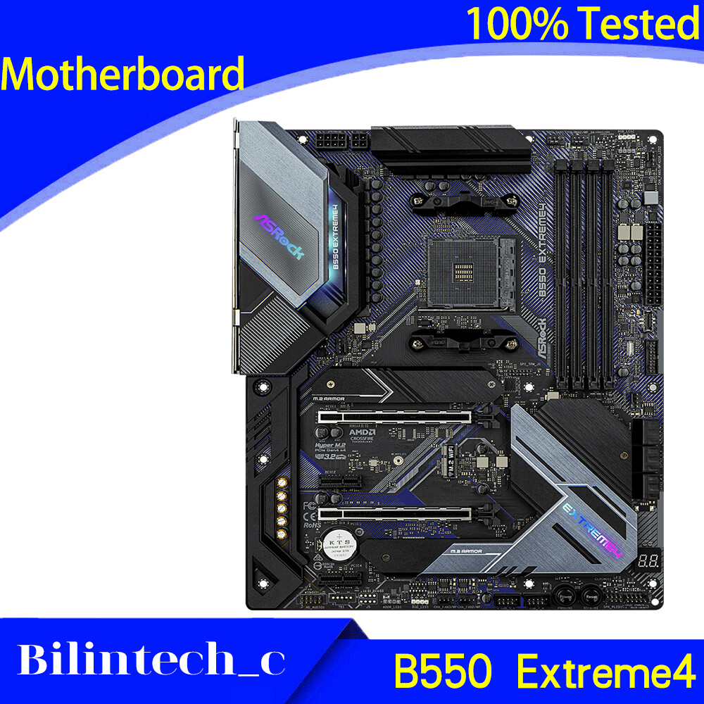 FOR ASRock B550 Extreme4 Motherboard Supports 3300X 3700X CPU DDR4