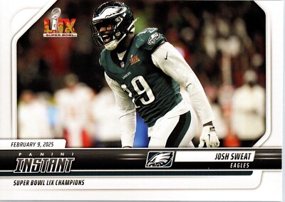 2024 Panini Instant Philadelphia Eagles Super Bowl Lix Champions