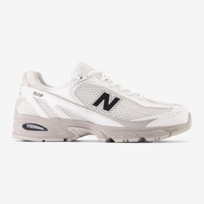 New Balance 509 White Silver Metallic 4-12Size U509WS