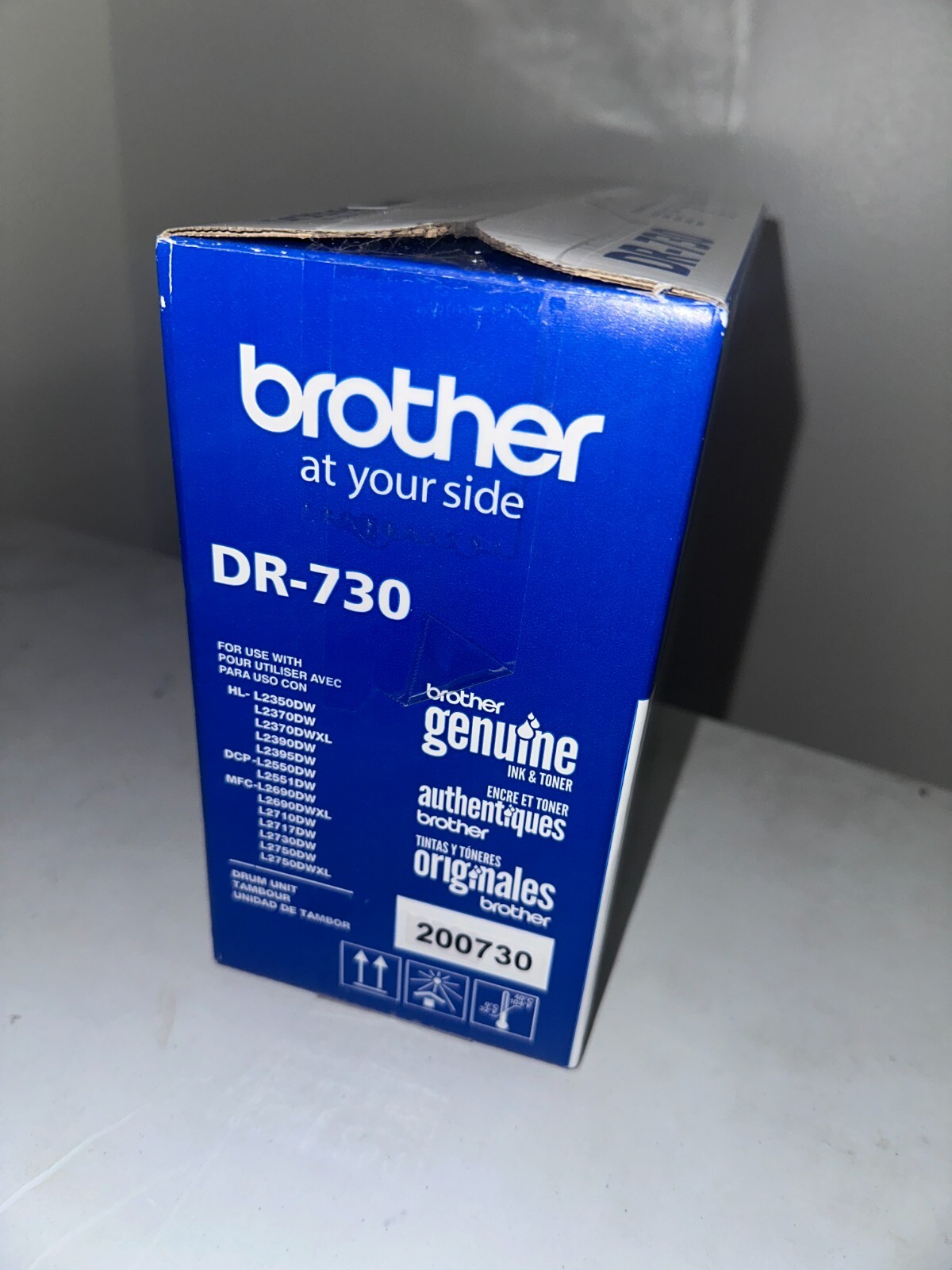 Brother DR730 Black Toner Drum Unit Genuine Brand New Unopened