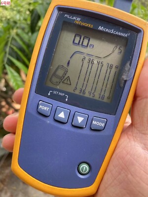 Fluke Networks MS2-100 MicroScanner 2 Industrial Ethernet Cable Verifier