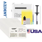 Dental Ortho Brackets Brace Mini Roth 022 Hook345/Light Cure Primer Adhesive Kit