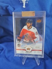 Liam Foudy 2020-21 UD Clear Cut Exclusives #CCLF Rookie AUTO /65 Columbus