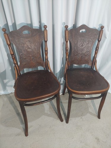 Pair of Antique Bentwood Chairs