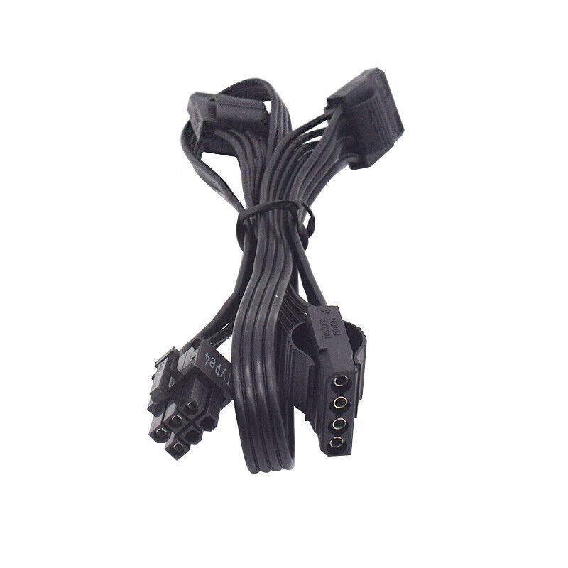 1 pieza para cable de alimentación Type4 de 6 pines a 3 68 cm #A6-3