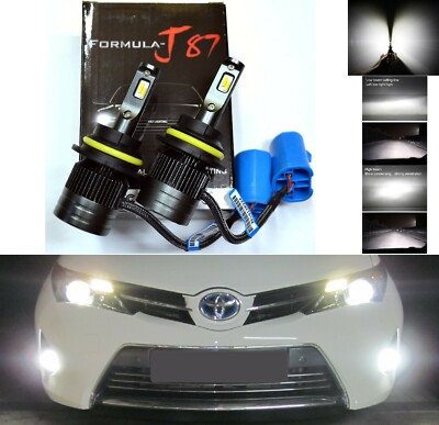 LED Kit G8 100W 9007 HB5 5000K White Two Bulbs Head Light Xenon Look Hi/Lo Beam
