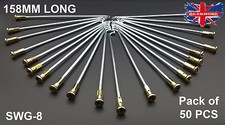18'' REAR WHEEL 158mm SPOKES + NIPPLES 50 Pc FOR ROYAL ENFIELD CLASSIC MOTOBRIKE