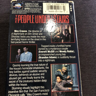 The People Under the Stairs (VHS, 1992) 96898113632| eBay