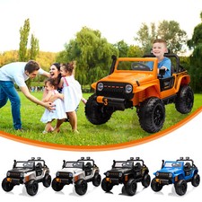 Kids Ride on Car 24V Electric Power Wheels Truck 3 Speeds with Remote Control US
