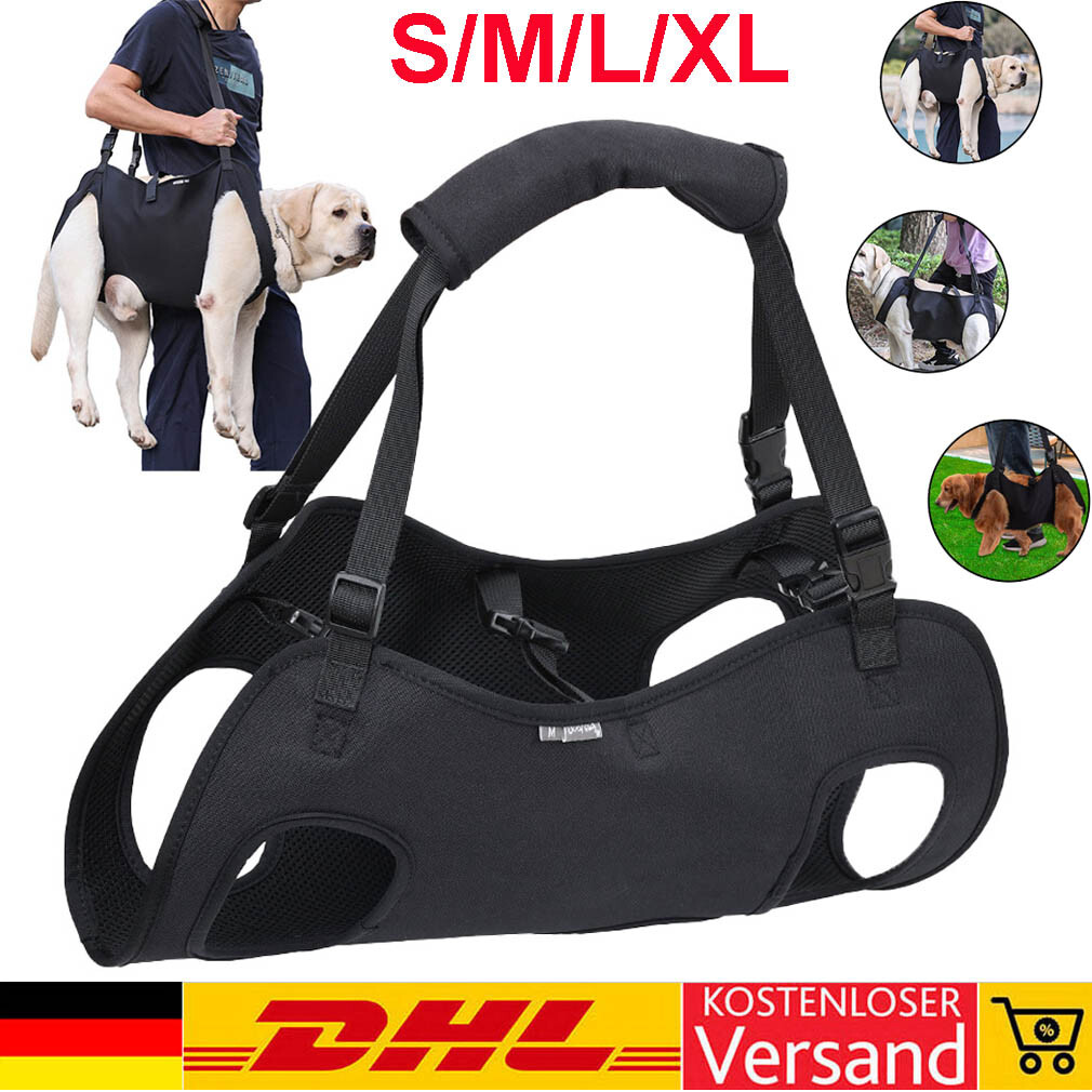 Hundetransporter älterer Hunde Tragehilfe Gehhilfe Tragegurt Hebehilfe Rehahilfe