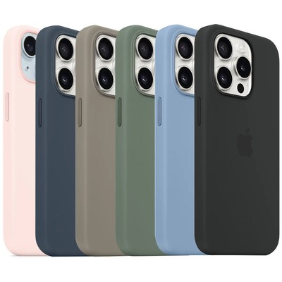 Original Apple Silicone Case - Wireless Magnetic Charging with Magsafe