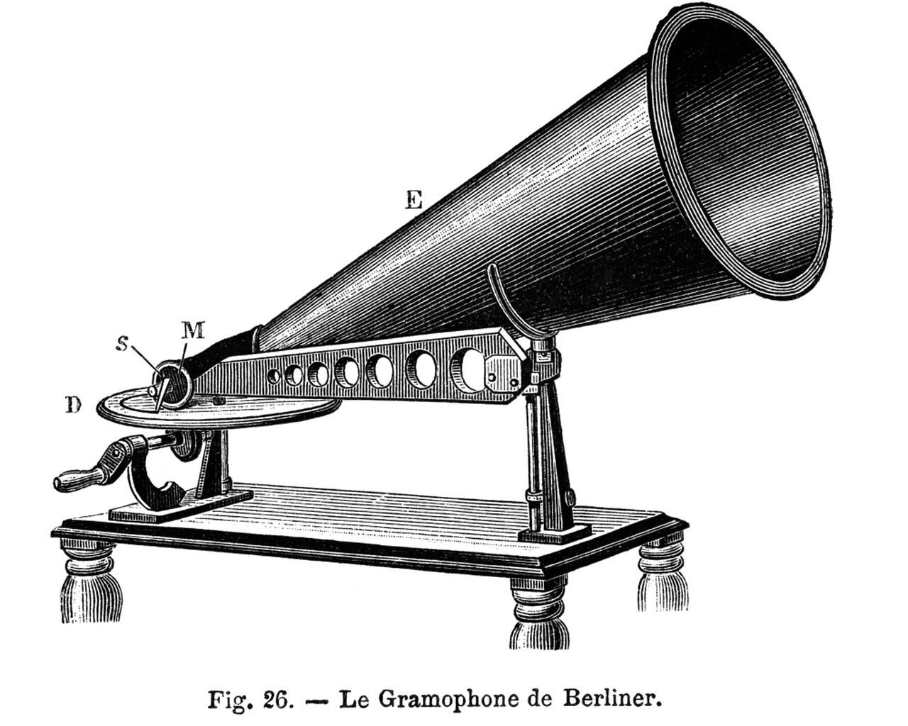 Emile Berliner 8X10 Photo Picture inventor gramophone disc record