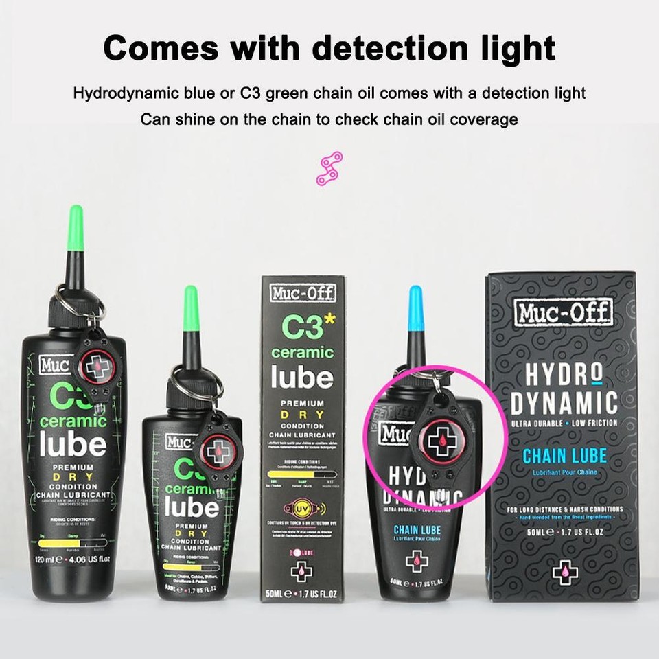MucOff Dry Lube Bike Cycle Chain Oil Lubricant Muc Off Bicycle Chain