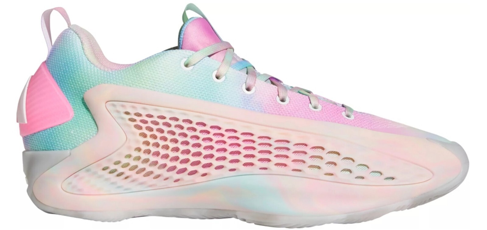 SAOLA Scarpa da basket uomo ADIDAS AE 1 Anthony Edwards LOW 3SSB JR3915 Cloud bianco rosa