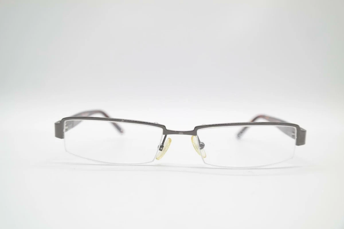 Bewustzijn Zwitsers Profetie Kappa by Licefa 9714 Grey Braun half Rim Glasses Frames Eyeglasses New |  eBay