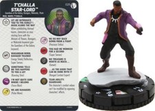 NM with Card HeroClix T Challa Star-Lord - 025 Marvel Studios Disney Plus DC