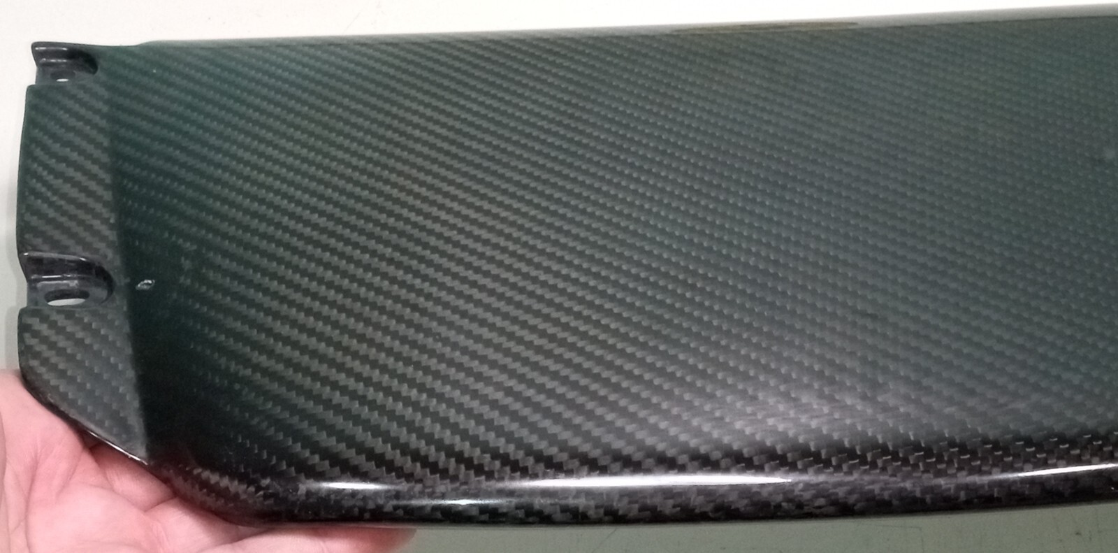 Ferrari 430 Carbon Fiber Front Bumper Spoiler Wing_68614900_Spider_NEW_GENUINE