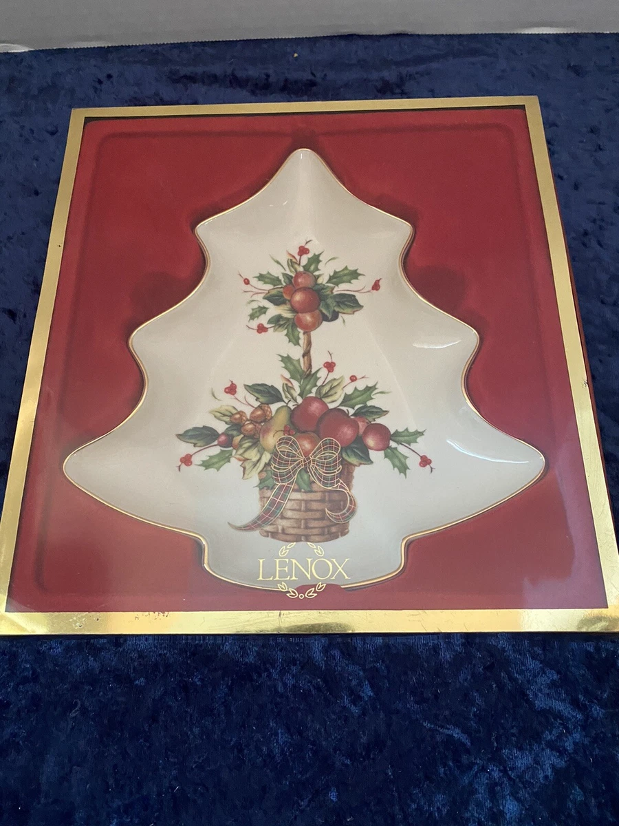 Lenox top holiday tartan
