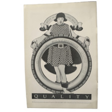 Vintage 1923 Goodrich Silvertown Cord Ad Advertisement