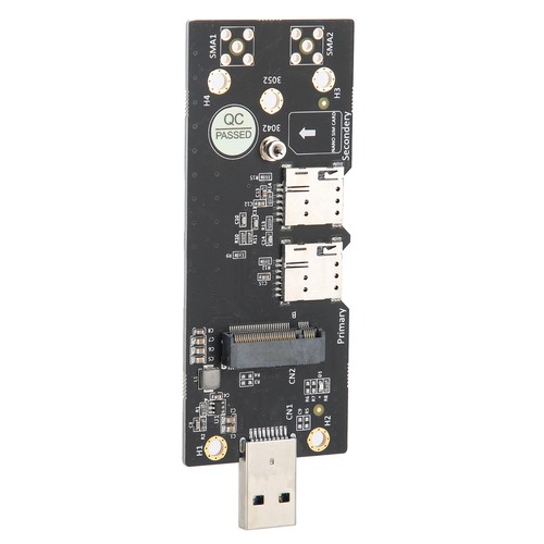 M.2 Key B To USB 3.0 With Dual SIM Card Slot Network Accessories Adapter Car Hot - Photo 2/12