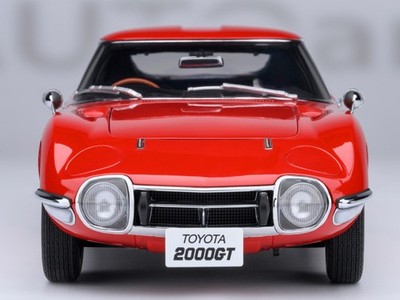 1967 TOYOTA 2000GT RHD RED 1/18 MODEL CAR BY AUTOART 79547 | eBay