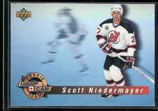 1992-93 Upper Deck #AC5 Scott Niedermayer Ameri-Can Rookie Team Holograms