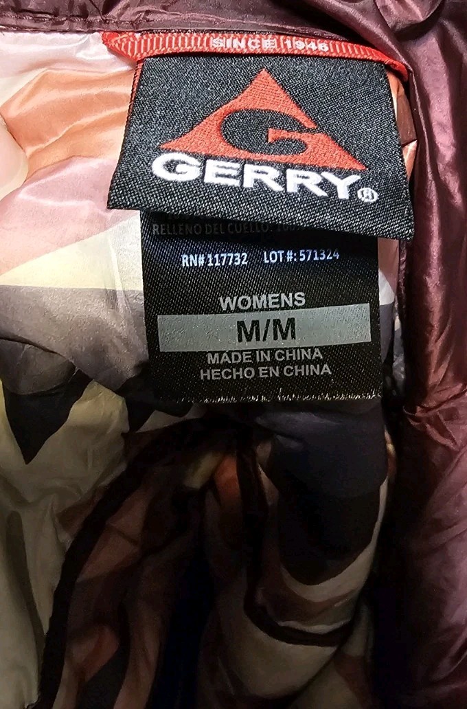 Gerry Quilted Down Puffer Jacket Packable 650 Fil… - image 11