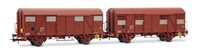 Jouef HJ6325, 2Tlg. Set Gedeckte GüTerwagen, Sncf, Neu & Ovp, H0
