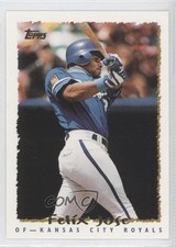 1995 Topps Felix Jose #607 fm0