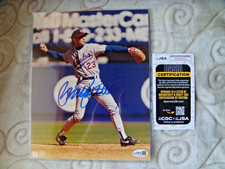 Ryne Sandberg signed 8x10 baseball vintage photo autographed JSA Certified