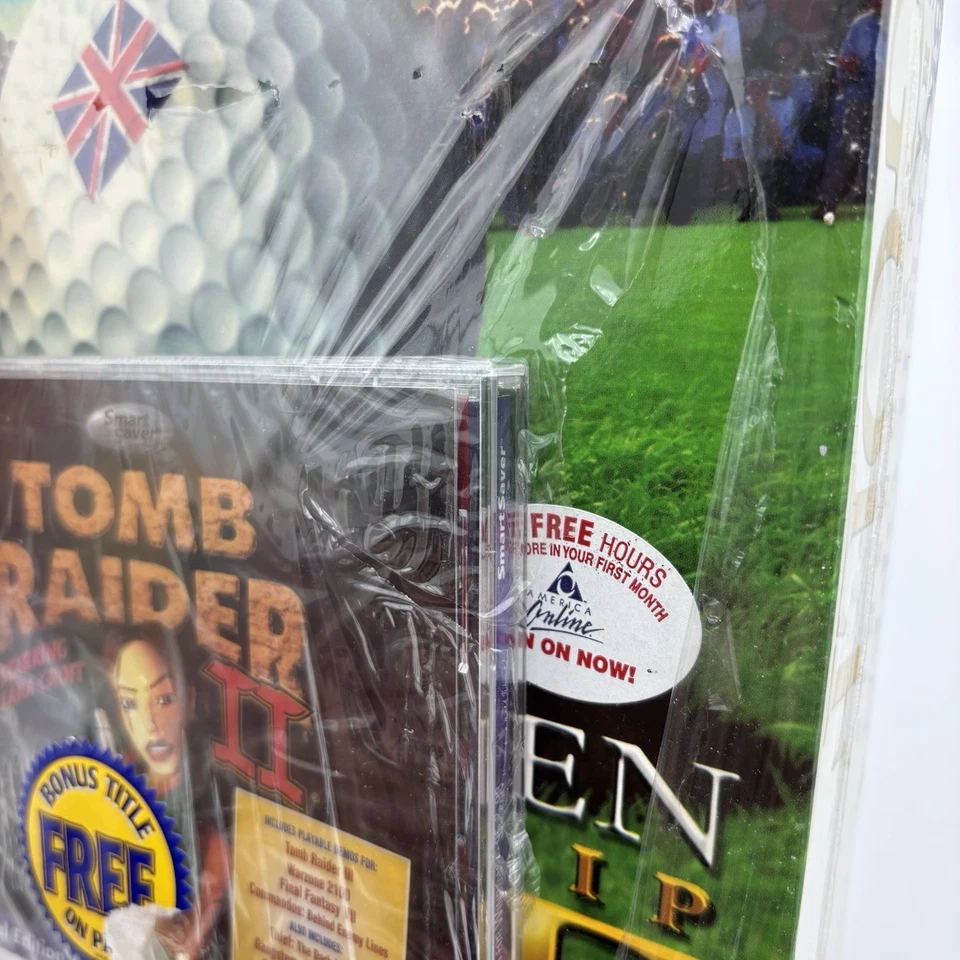 British Open Championship Golf (PC, 1998) Big Box With Demo Disc Tomb Raider - Image 2 of 4