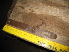 VTG ANTIQUE GARDEN TOOL BARN DOOR GATE LATCH HASP LOCK HOOK 10" FARM DECOR LOT D