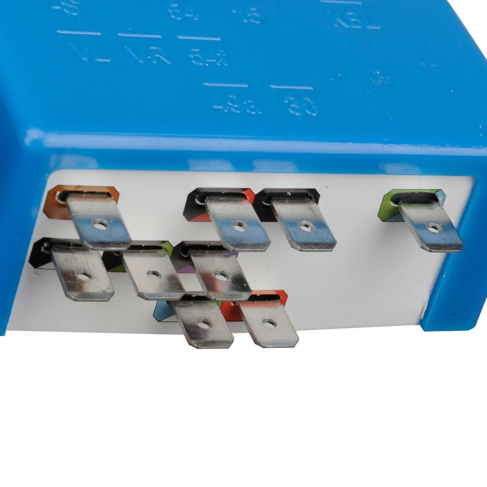 1967–1968 Volkswagen Beetle–Bus 9 pinos 12V relé piscador de emergência 211953227 - Imagem 3 de 4