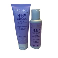 2 Set Of Pacifica Vegan Silk Hydro Luxe Shamp...